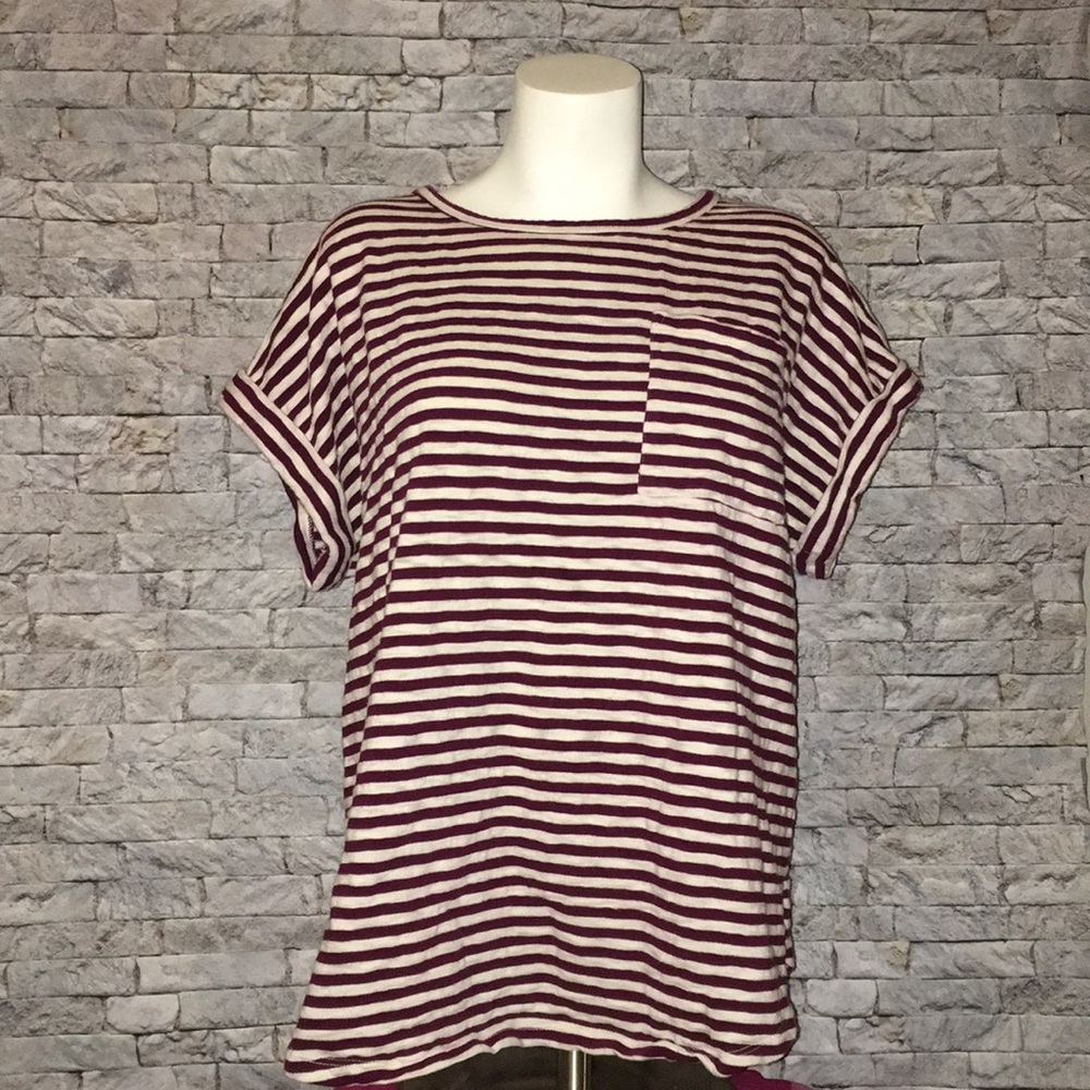MAKE OFFER Rolled Sleeve Pocket Tee from Target